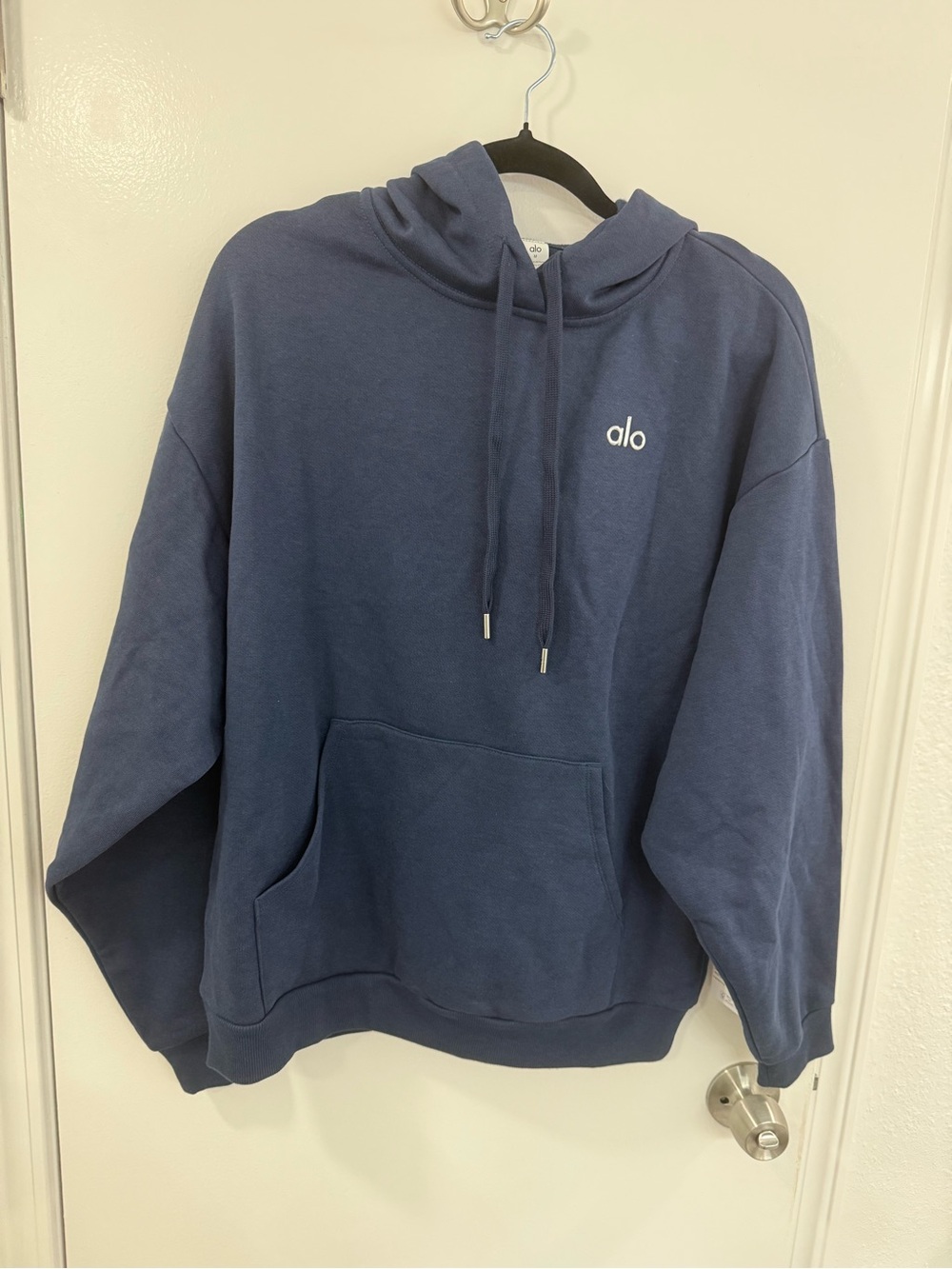 ALO Yoga accolade hoodie navy nwt medium